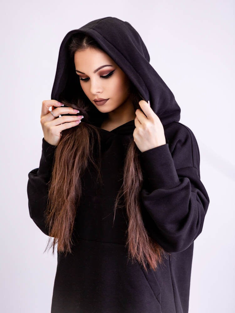 Dámska oversize tepláková súprava VSB SIMPLE black