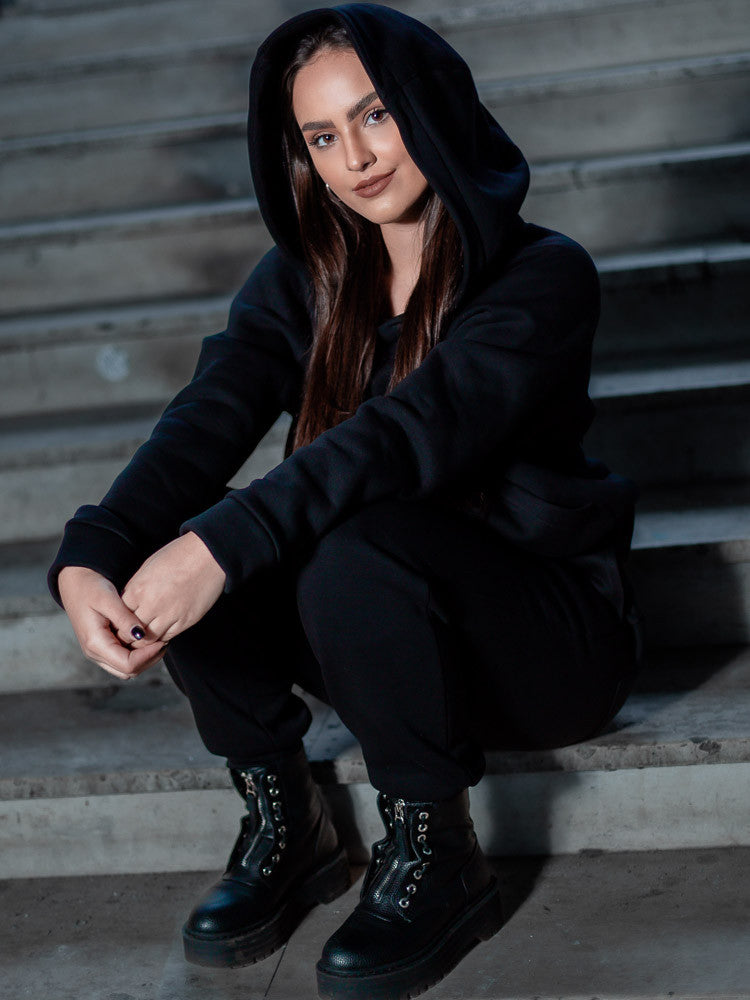 Dámska tepláková súprava VSB SIDE black