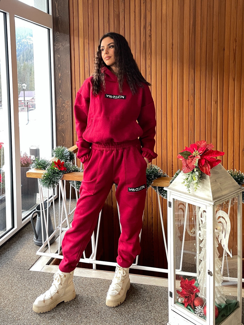 Dámska súprava VSB RUBY burgundy