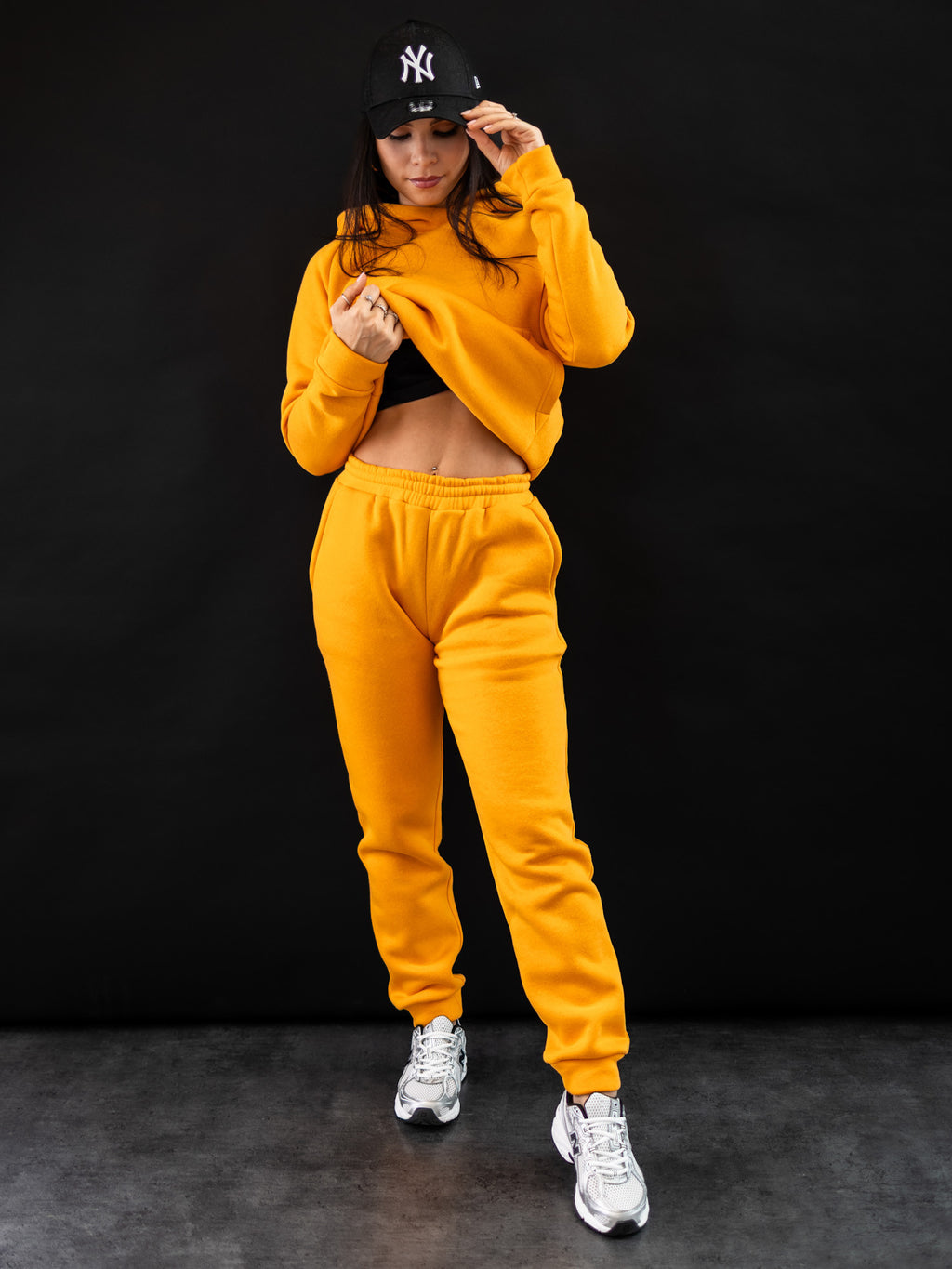 Dámske tepláky VSB BASIC oranžové