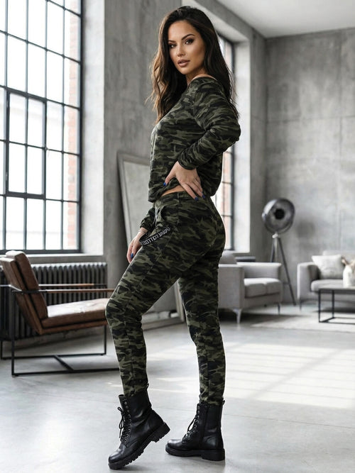 Dámska tepláková súprava VSB -KATTY 02 ARMY zelená