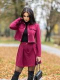 Burgundy dámske VSB LISA sako
