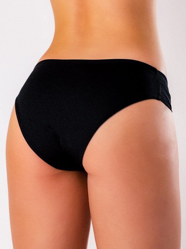 Negro de lujo braguitas de baño con recortes (VSB DIAMOND) zadok