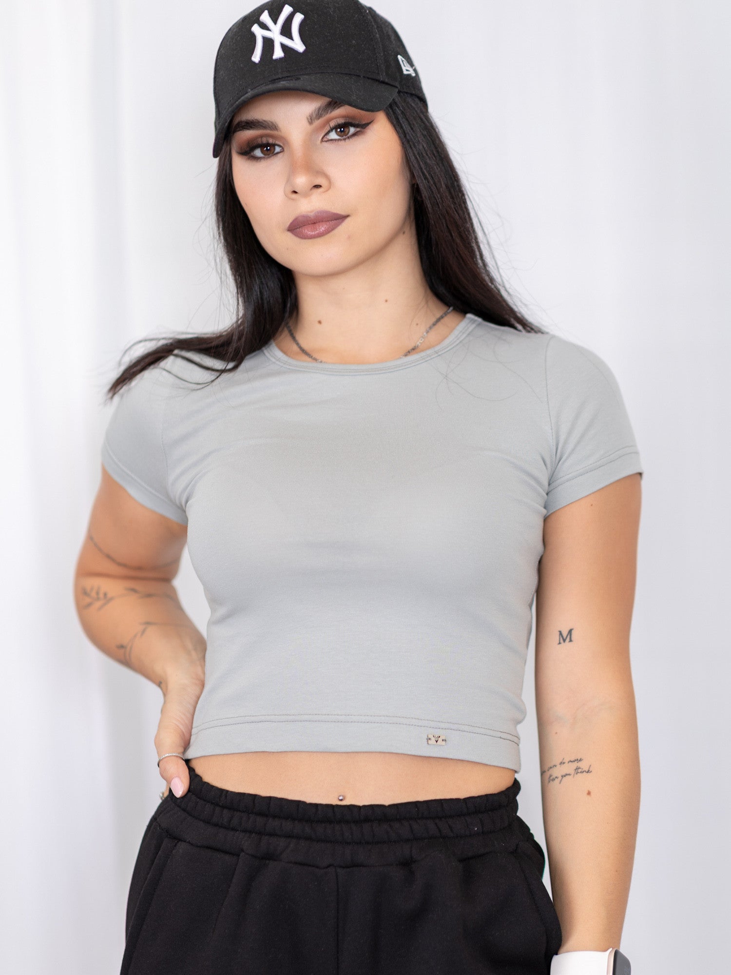 Dámsky croptop s krátkym rukávom VSB PATTY