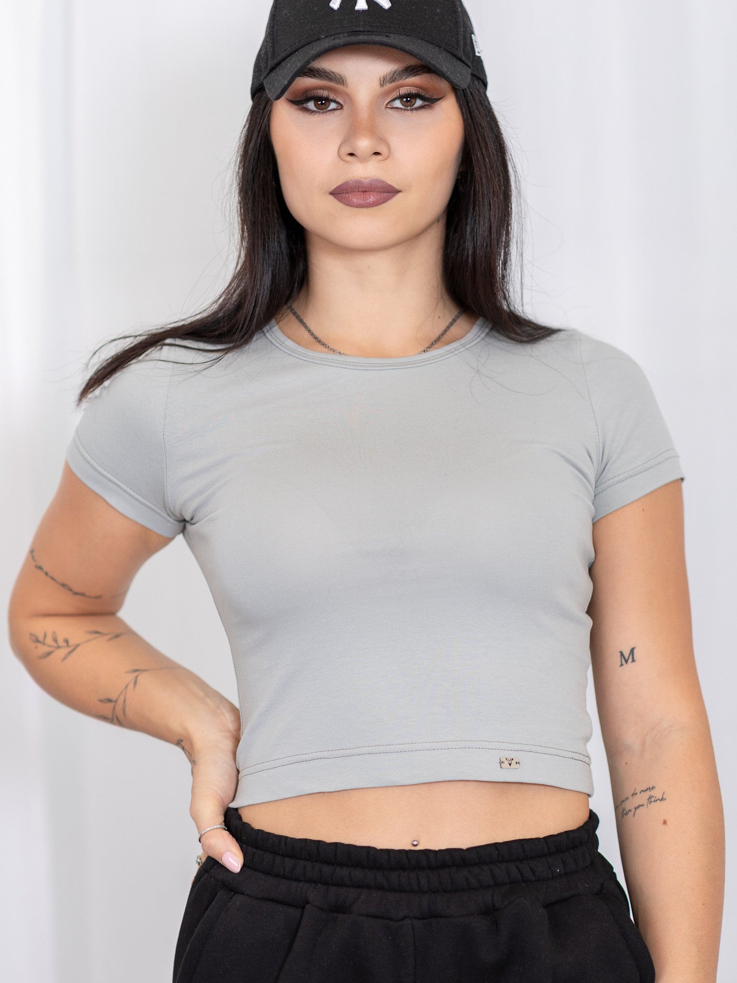 Dámsky croptop s krátkym rukávom VSB PATTY