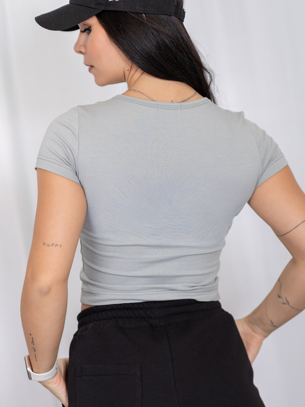 Dámsky croptop s krátkym rukávom VSB PATTY