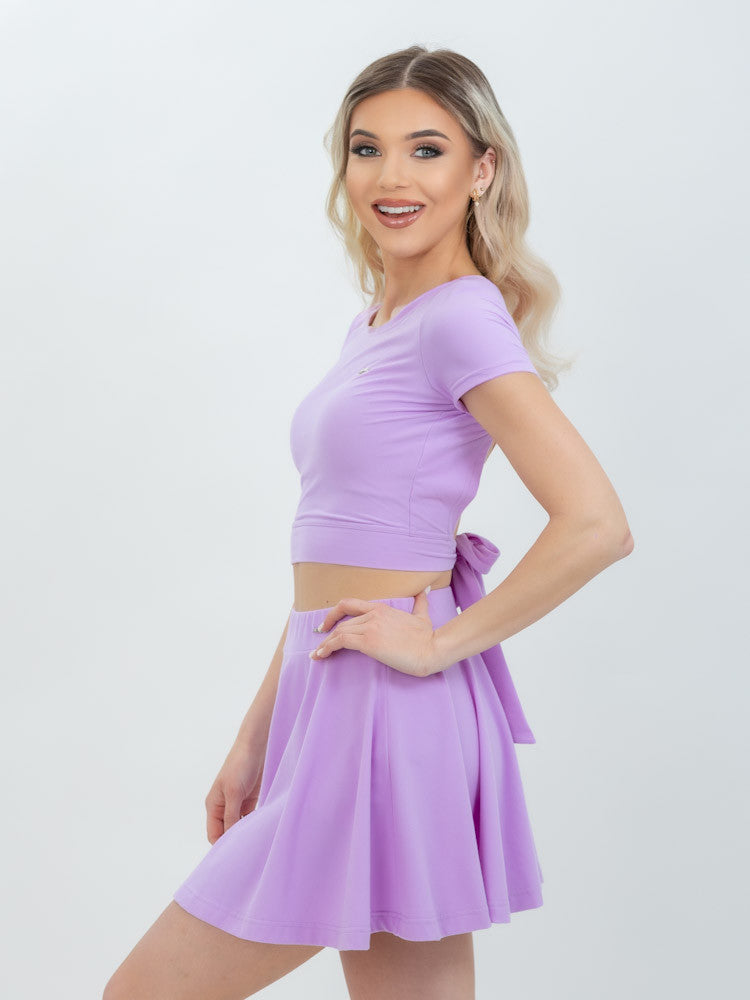 Croptop vo fialovej farbe VSB TALIA