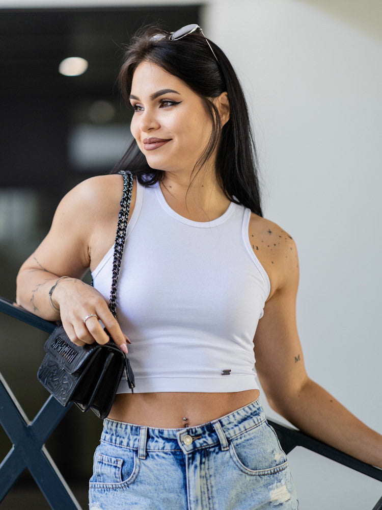 Dámsky VSB LOLLY croptop biely