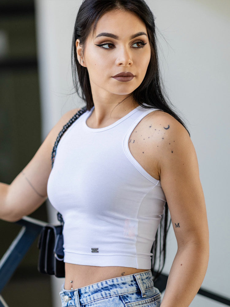 Dámsky VSB LOLLY croptop biely