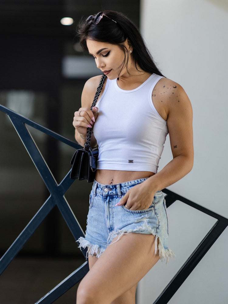 Dámsky VSB LOLLY croptop biely