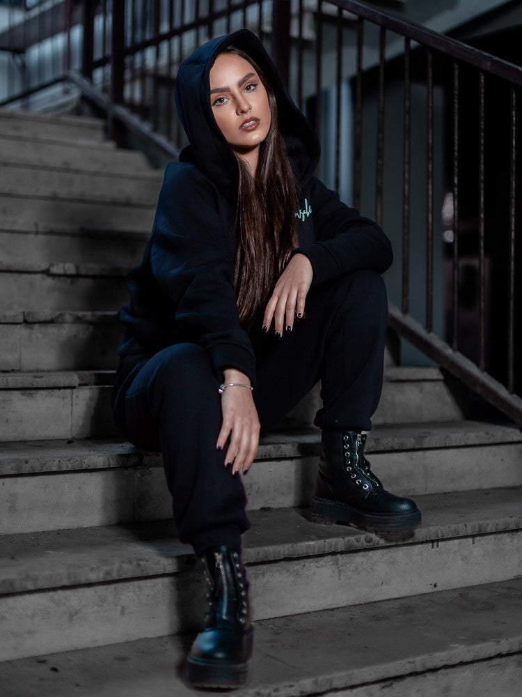 Dámska tepláková súprava VSB SIDE black