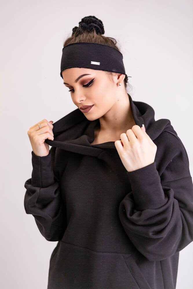 Dámska oversize tepláková súprava VSB SIMPLE black