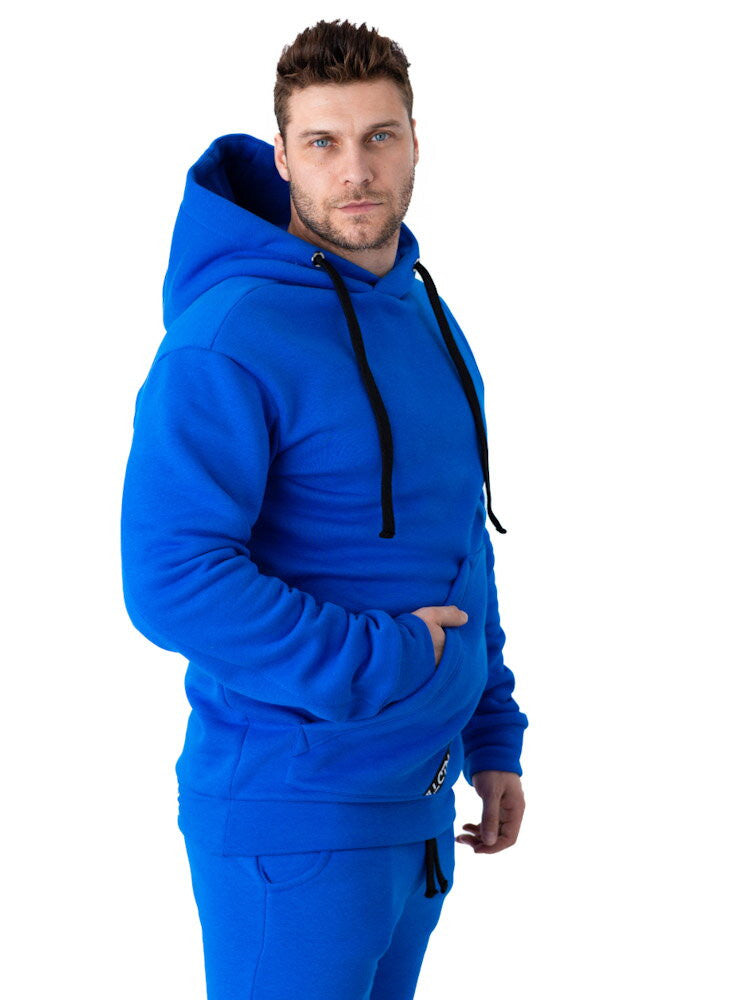 Pánska mikina s kapucňou VSB blue