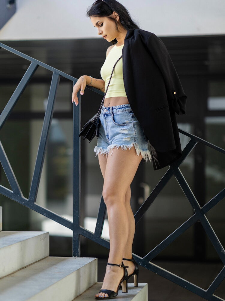 Dámsky VSB LOLLY croptop yellow