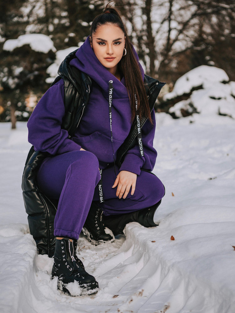 Tepláková VERSABE súprava WANESS fialová