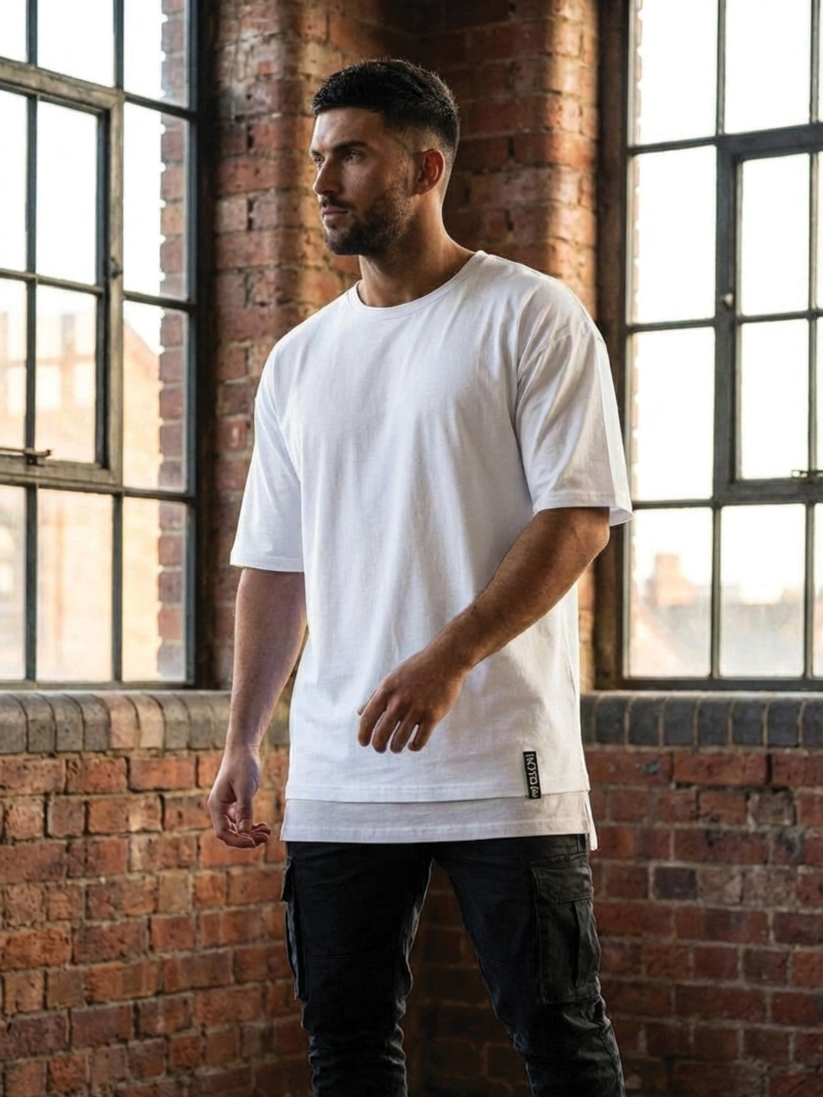 Pánske oversize tričko VSB BASIC