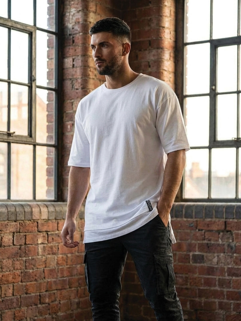 Pánske oversize tričko VSB BASIC