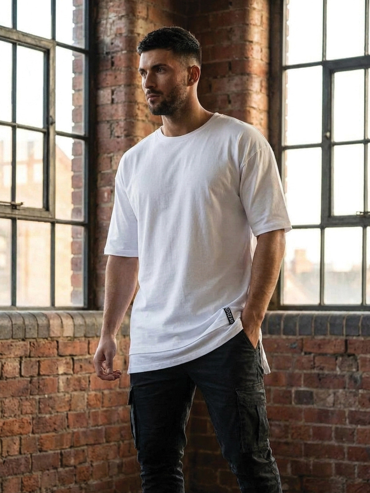 Pánske oversize tričko VSB BASIC