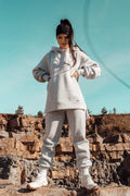 Dámska oversize tepláková súprava VSB SIMPLE grey