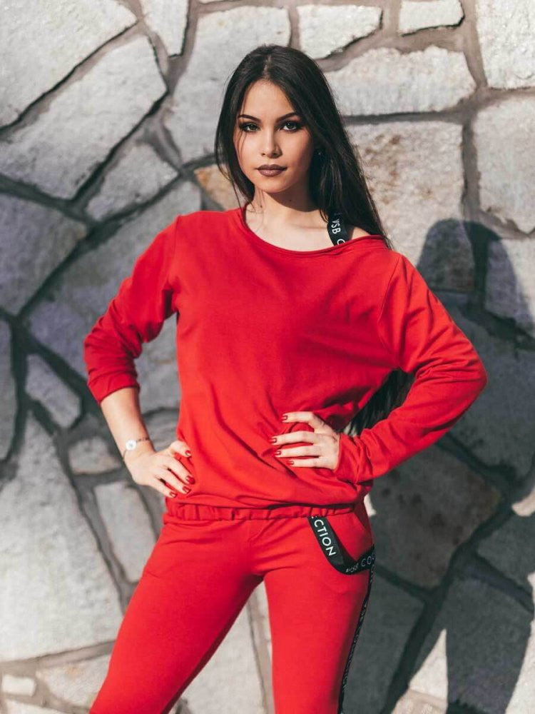 Dámska tepláková súprava VSB -KATTY 02 RED