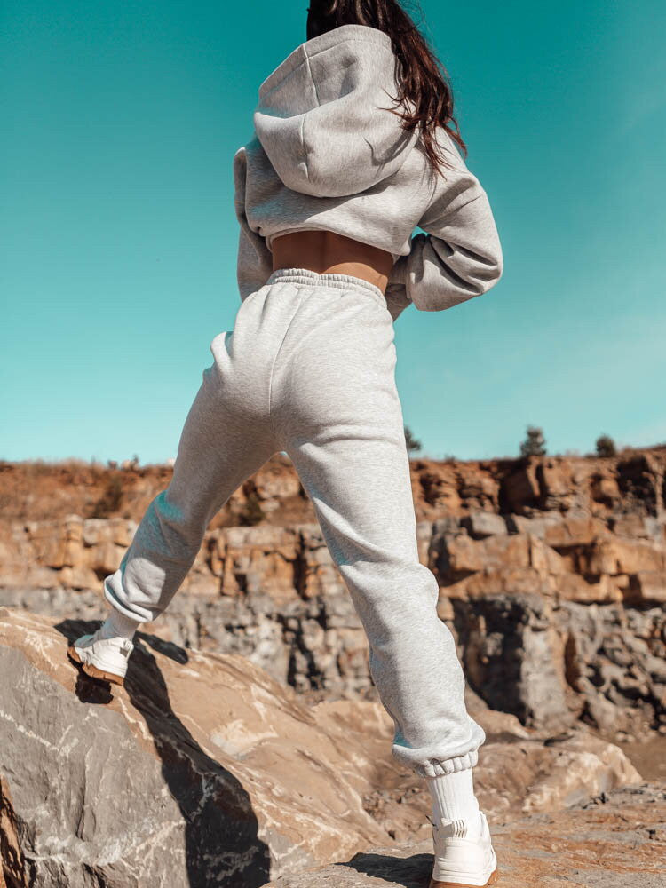Dámske tepláky VSB SIMPLE grey