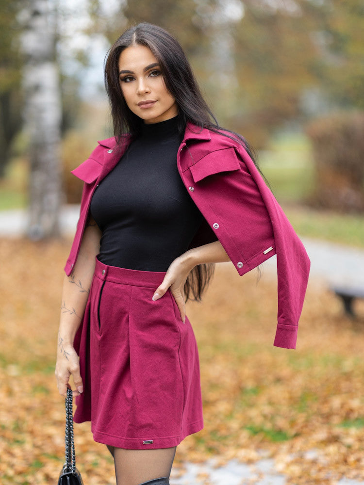 Moderný dámsky komplet VSB LISA burgundy