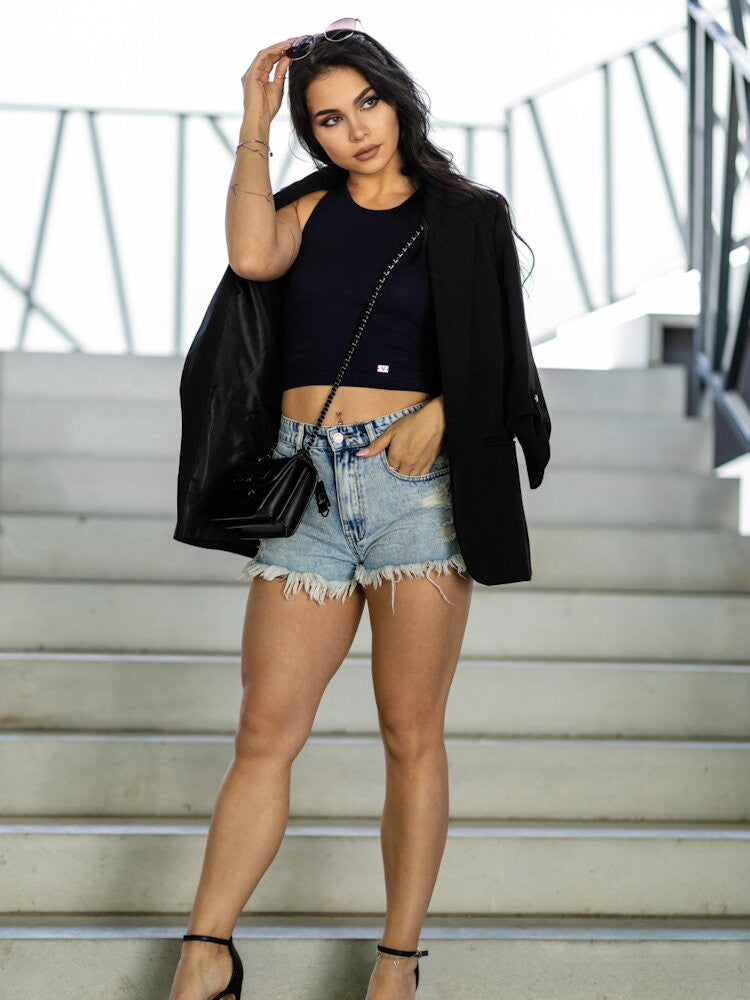 Croptop VSB LOLLY black