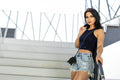 Croptop VSB LOLLY black