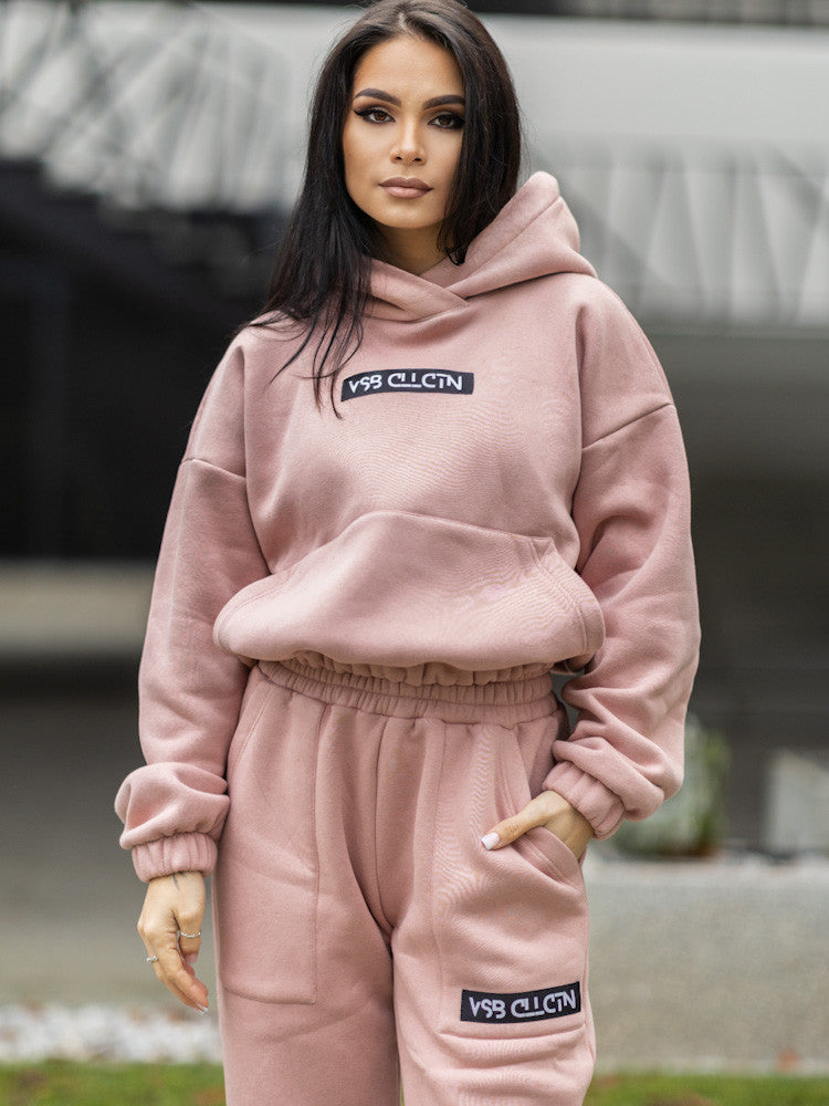Tepláková súprava VSB RUBY v baby pink farbe