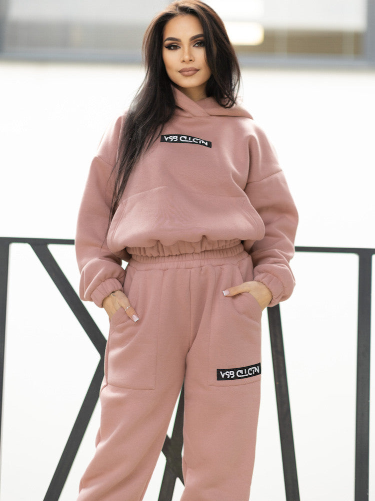 Tepláková súprava VSB RUBY v baby pink farbe