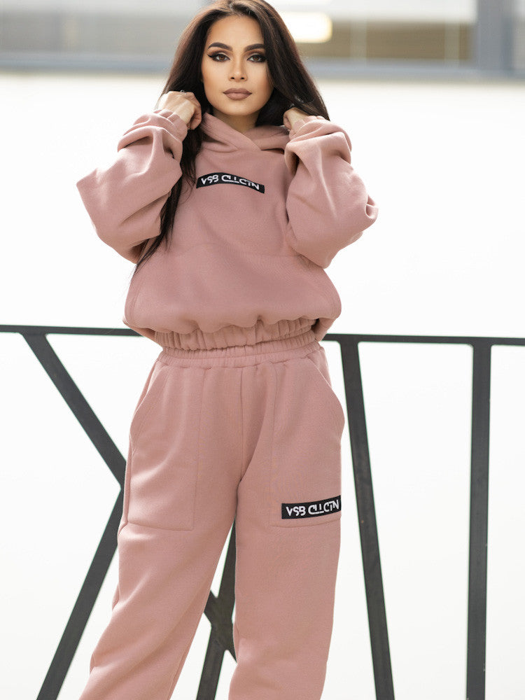 Tepláky VSB RUBY v baby pink farbe