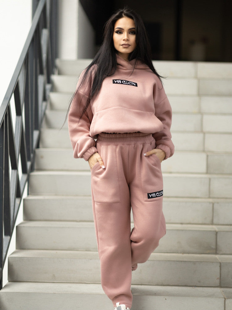 Tepláky VSB RUBY v baby pink farbe