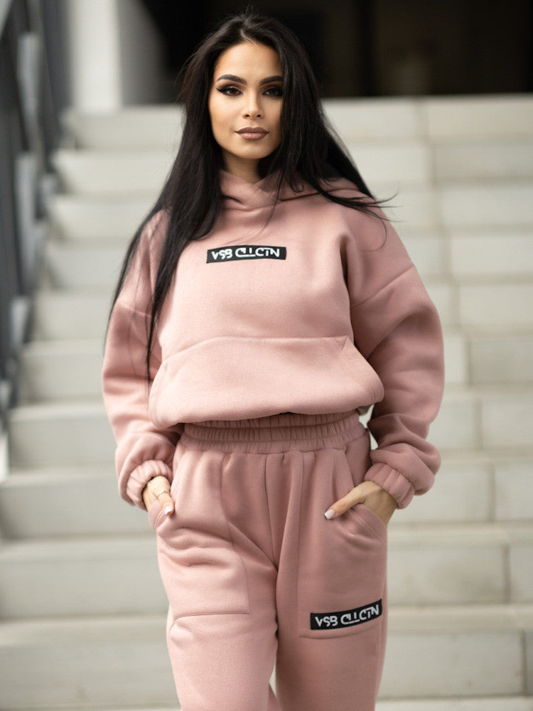Tepláková súprava VSB RUBY v baby pink farbe