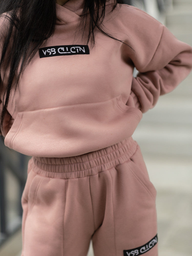 Tepláková súprava VSB RUBY v baby pink farbe