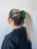 Scrunchie VSB gumka do vlasov smaragdová