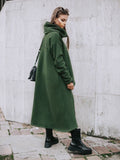Dámske pončo VSB Collection LONG green