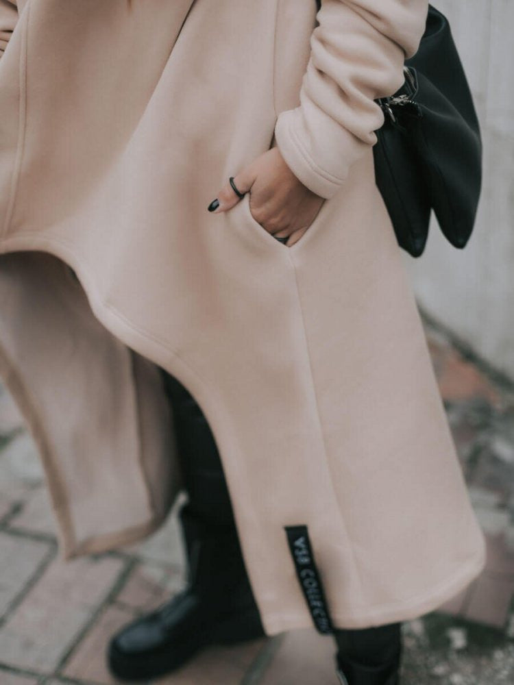 Dámske pončo VSB Collection LONG cream