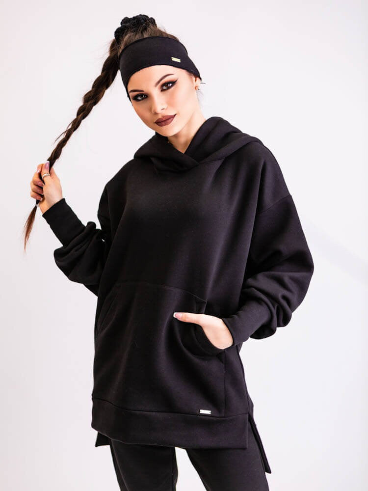 Dámska oversize tepláková súprava VSB SIMPLE black