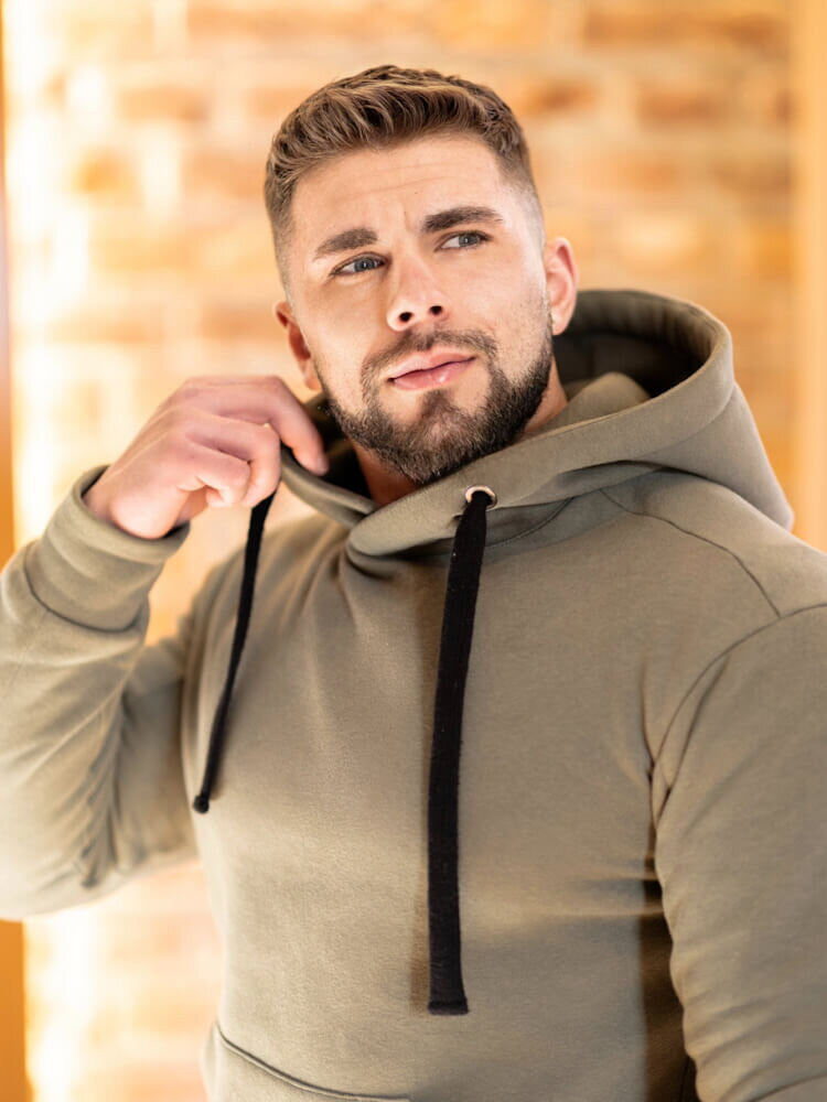 Pánska mikina VSB HOODIE khaki